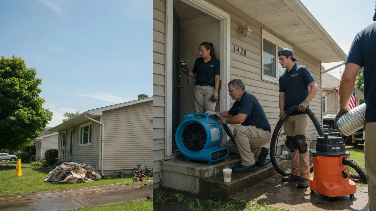 Water Damage Restoration in Bellmont, IL near me